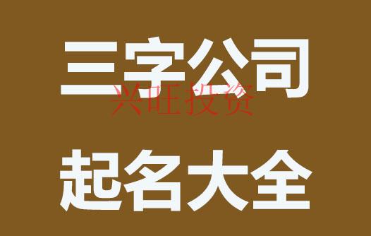 公司起名字大全